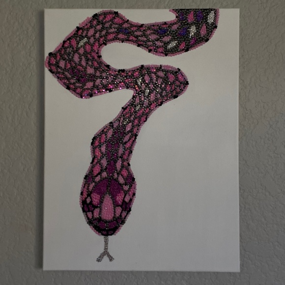 Handmade | Art | Custom Gem Snake | Poshmark